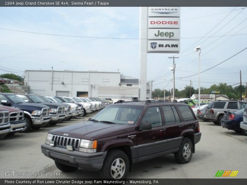 Sienna Pearl / Taupe 1994 Jeep Grand Cherokee SE 4x4