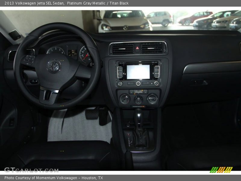 Platinum Gray Metallic / Titan Black 2013 Volkswagen Jetta SEL Sedan