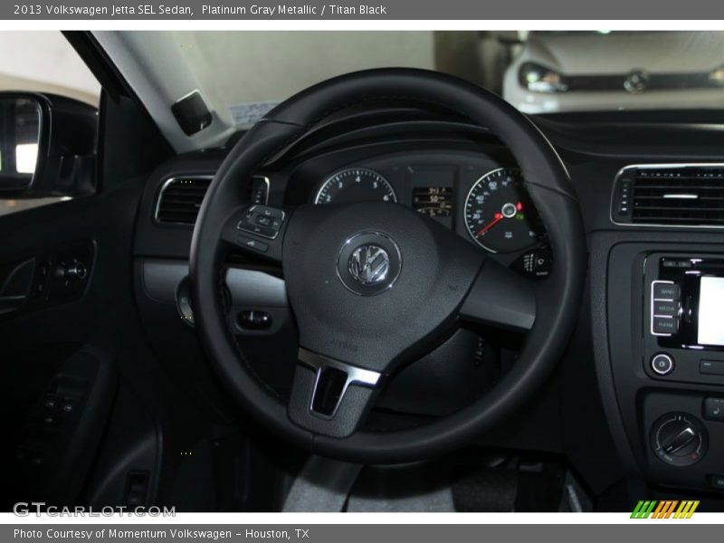 Platinum Gray Metallic / Titan Black 2013 Volkswagen Jetta SEL Sedan
