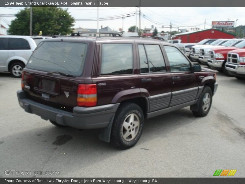 Sienna Pearl / Taupe 1994 Jeep Grand Cherokee SE 4x4