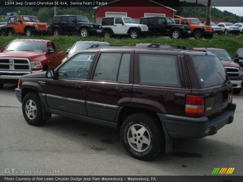 Sienna Pearl / Taupe 1994 Jeep Grand Cherokee SE 4x4