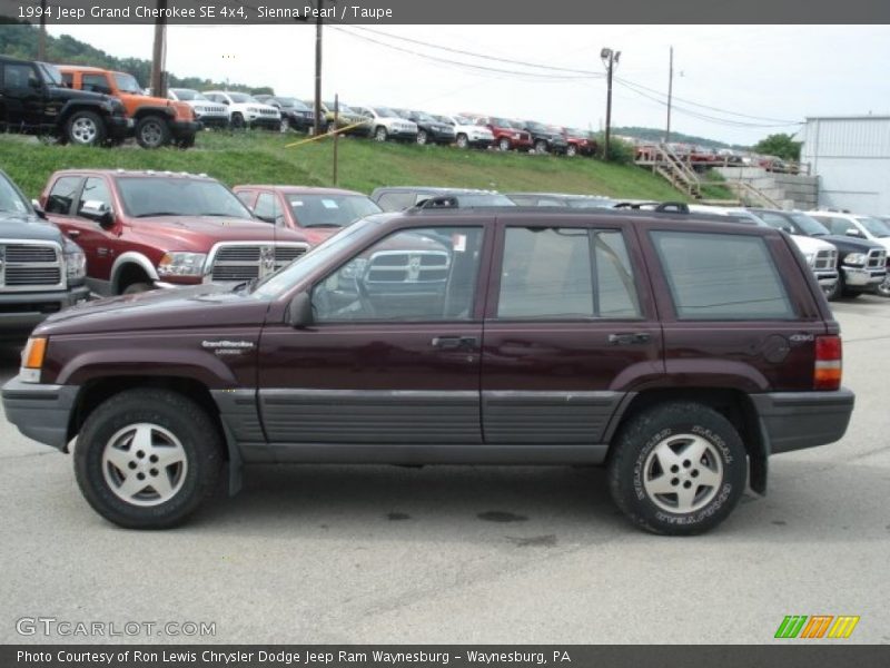 Sienna Pearl / Taupe 1994 Jeep Grand Cherokee SE 4x4