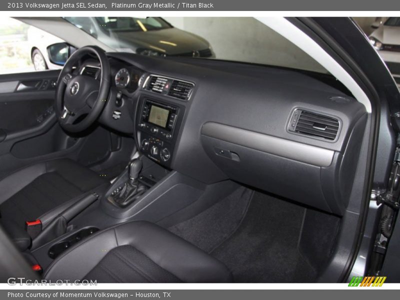 Platinum Gray Metallic / Titan Black 2013 Volkswagen Jetta SEL Sedan