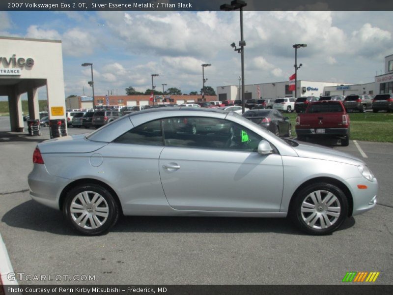 Silver Essence Metallic / Titan Black 2007 Volkswagen Eos 2.0T