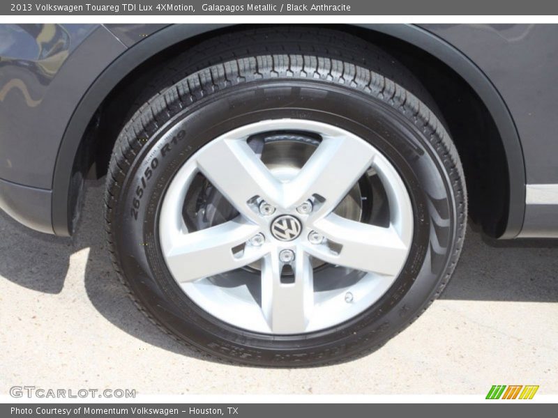 Galapagos Metallic / Black Anthracite 2013 Volkswagen Touareg TDI Lux 4XMotion