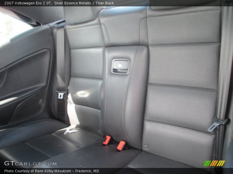 Silver Essence Metallic / Titan Black 2007 Volkswagen Eos 2.0T