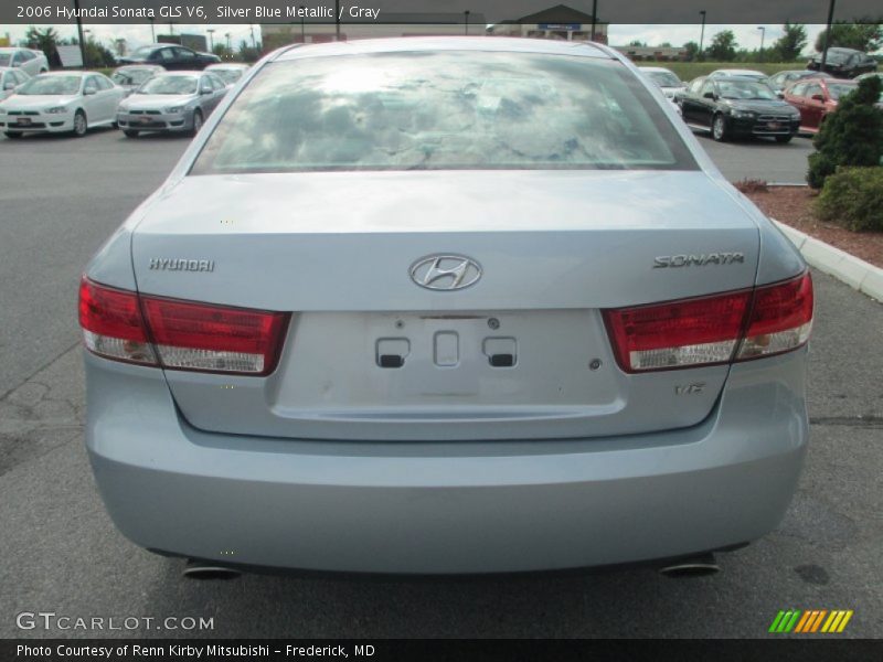 Silver Blue Metallic / Gray 2006 Hyundai Sonata GLS V6