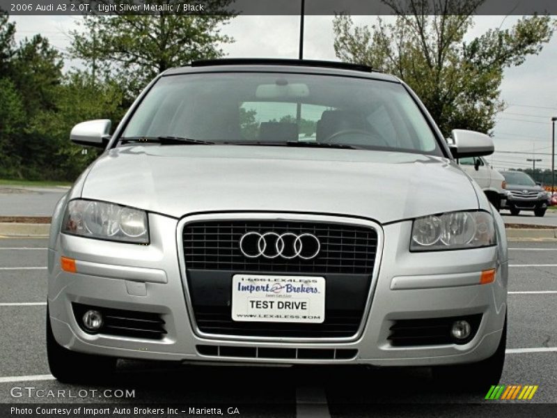 Light Silver Metallic / Black 2006 Audi A3 2.0T