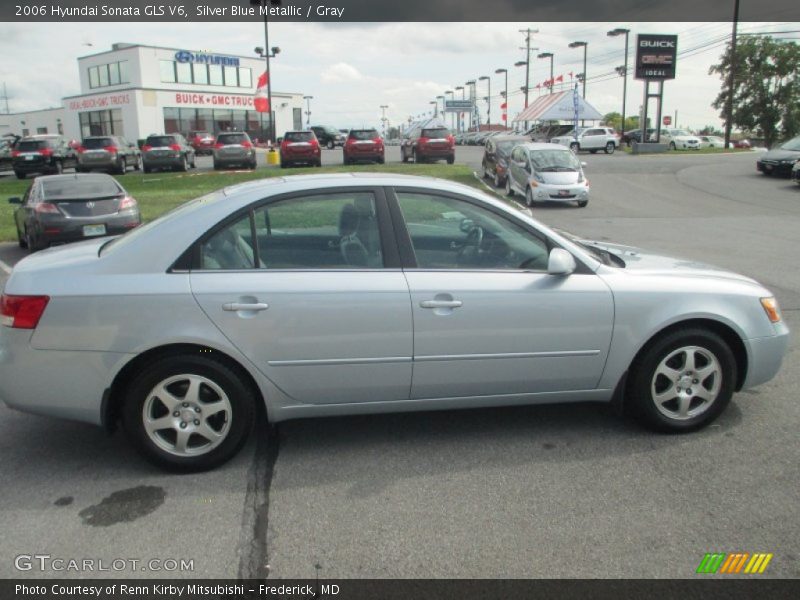 Silver Blue Metallic / Gray 2006 Hyundai Sonata GLS V6