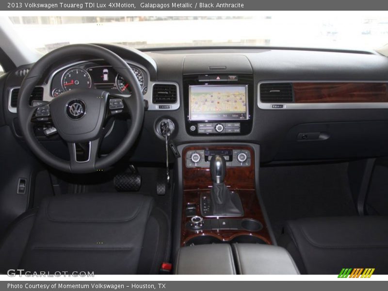 Galapagos Metallic / Black Anthracite 2013 Volkswagen Touareg TDI Lux 4XMotion