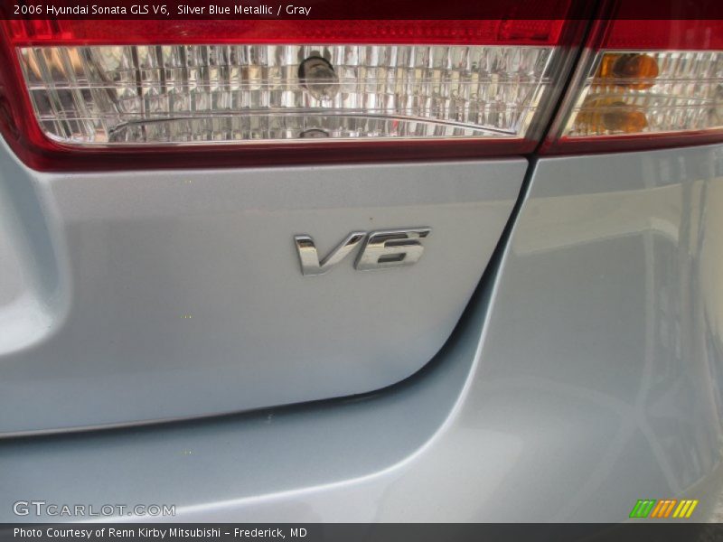 Silver Blue Metallic / Gray 2006 Hyundai Sonata GLS V6