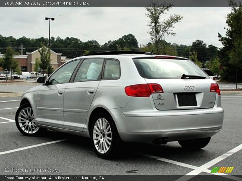 Light Silver Metallic / Black 2006 Audi A3 2.0T