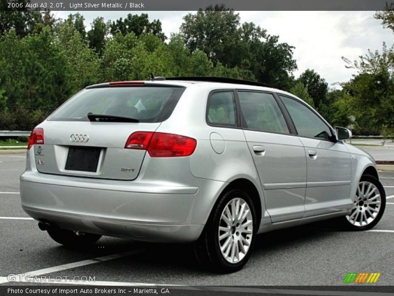 Light Silver Metallic / Black 2006 Audi A3 2.0T