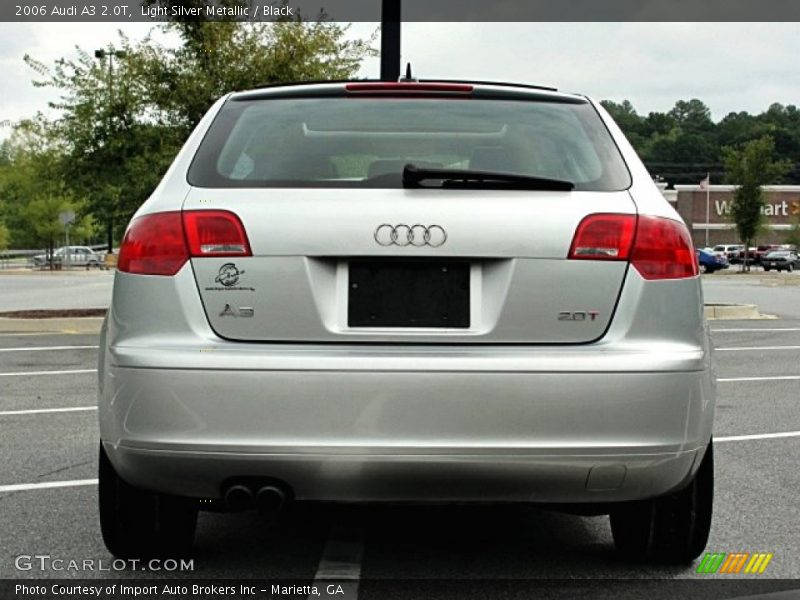 Light Silver Metallic / Black 2006 Audi A3 2.0T