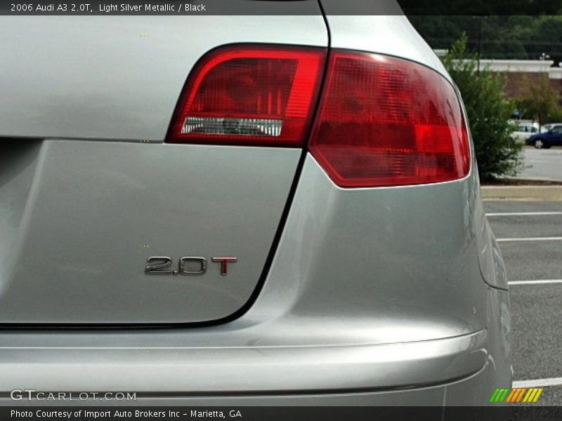 Light Silver Metallic / Black 2006 Audi A3 2.0T