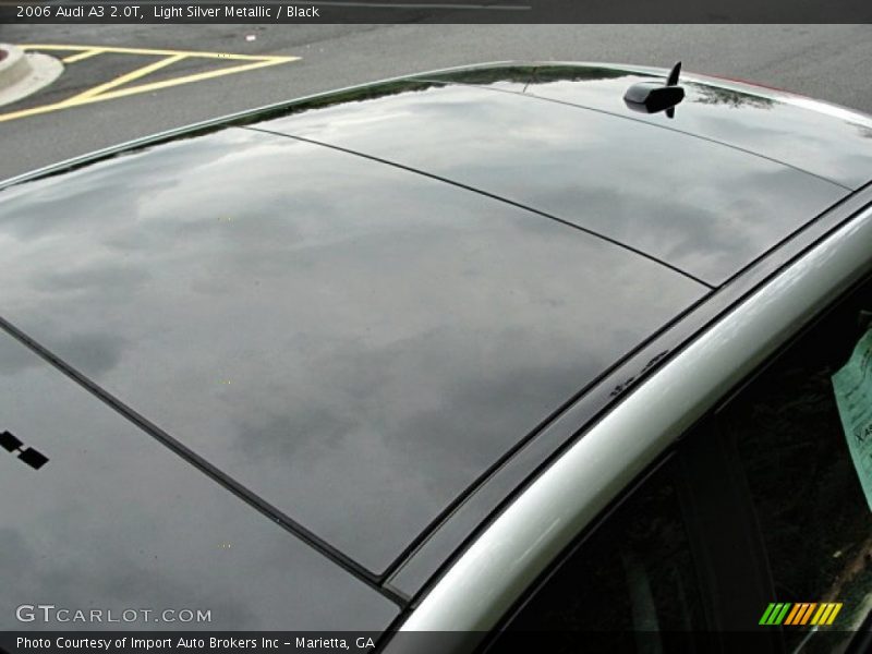 Light Silver Metallic / Black 2006 Audi A3 2.0T