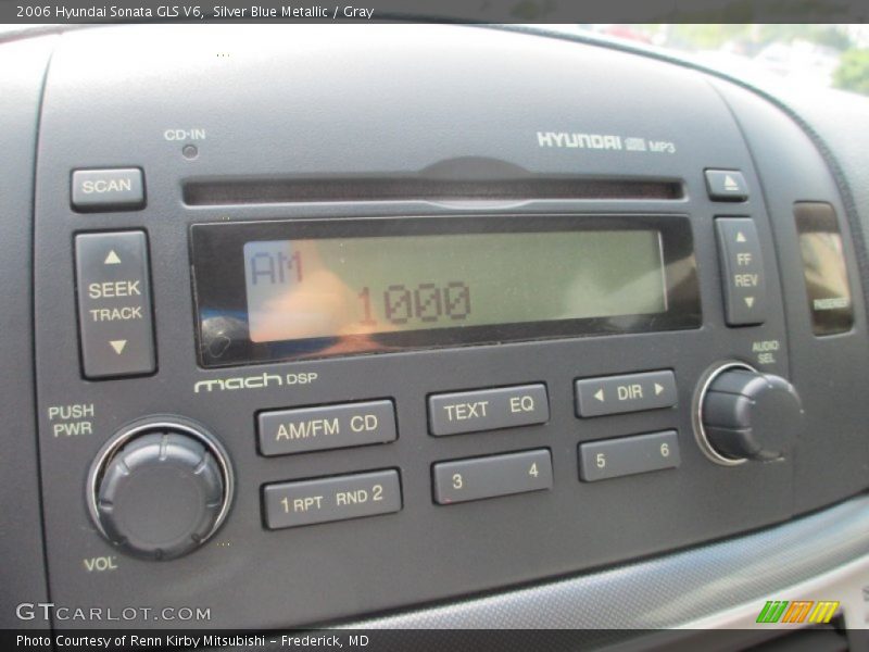 Silver Blue Metallic / Gray 2006 Hyundai Sonata GLS V6