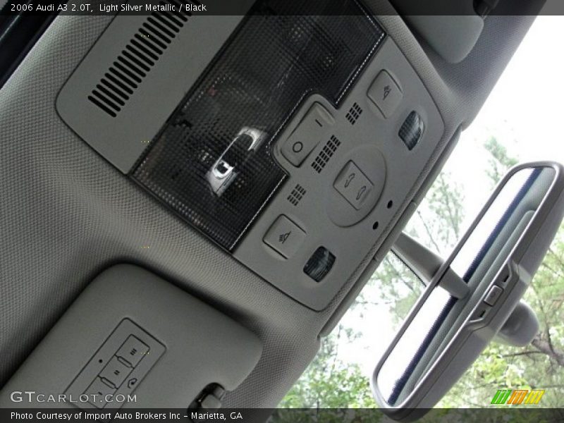 Light Silver Metallic / Black 2006 Audi A3 2.0T