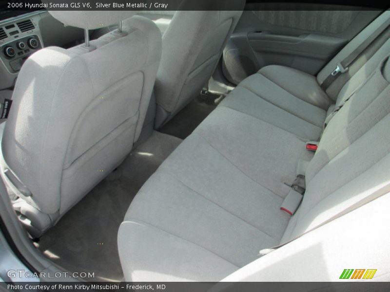 Silver Blue Metallic / Gray 2006 Hyundai Sonata GLS V6