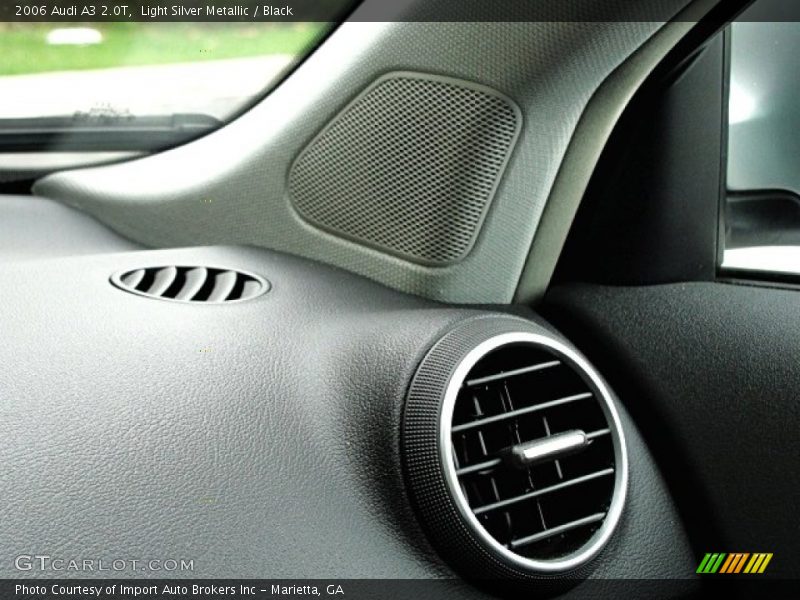Light Silver Metallic / Black 2006 Audi A3 2.0T