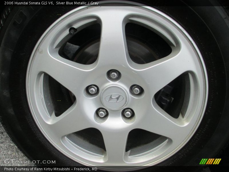 Silver Blue Metallic / Gray 2006 Hyundai Sonata GLS V6