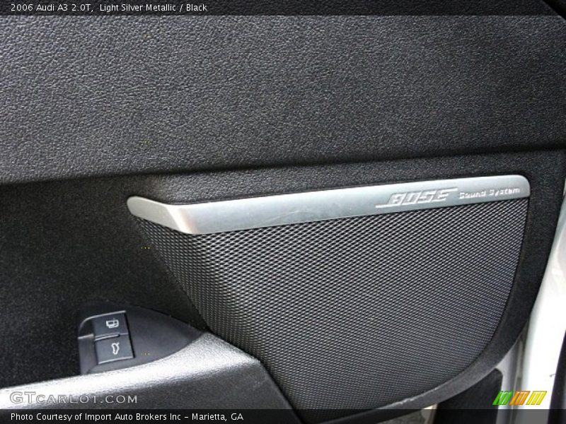 Light Silver Metallic / Black 2006 Audi A3 2.0T