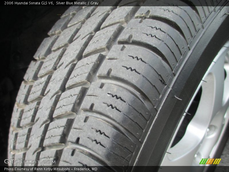 Silver Blue Metallic / Gray 2006 Hyundai Sonata GLS V6