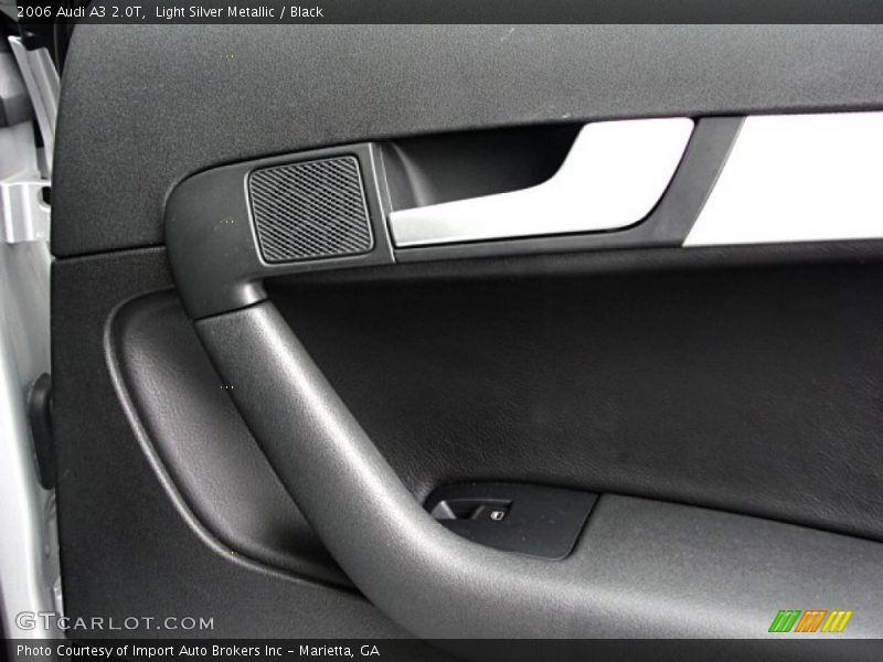 Light Silver Metallic / Black 2006 Audi A3 2.0T