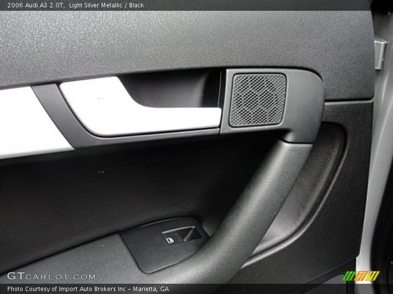 Light Silver Metallic / Black 2006 Audi A3 2.0T
