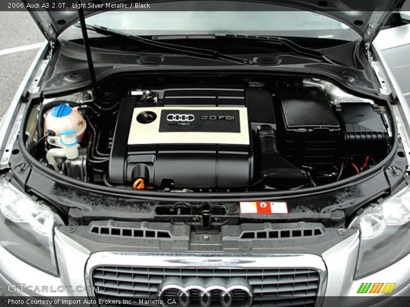  2006 A3 2.0T Engine - 2.0 Liter FSI Turbocharged DOHC 16-Valve 4 Cylinder