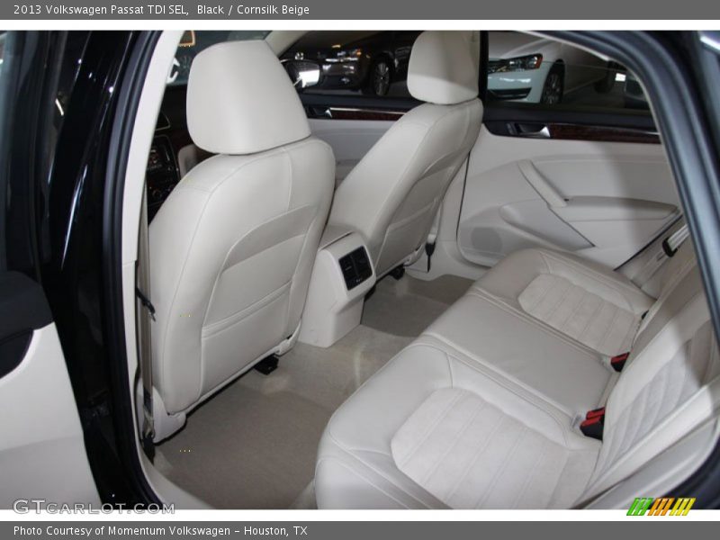 Black / Cornsilk Beige 2013 Volkswagen Passat TDI SEL