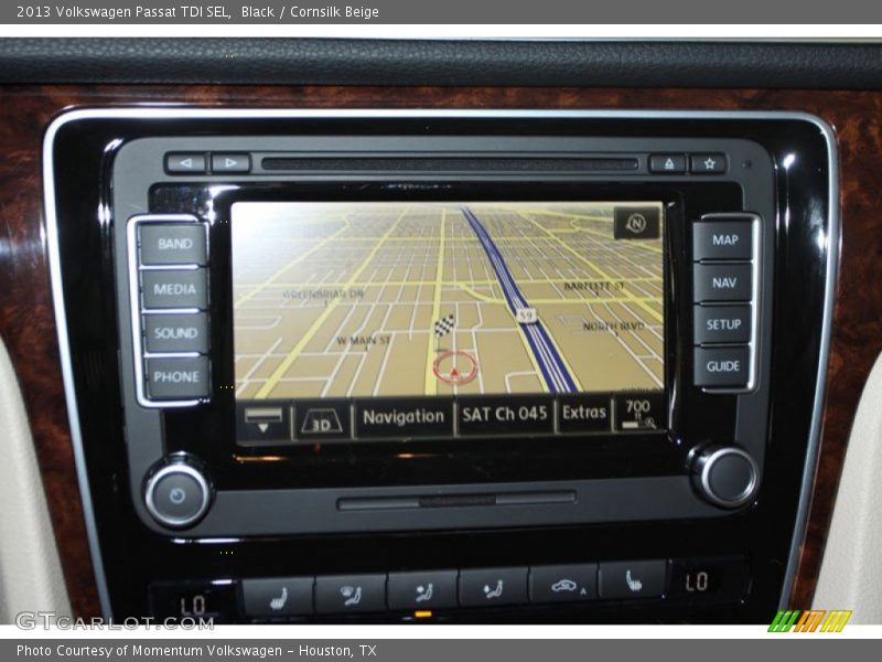 Black / Cornsilk Beige 2013 Volkswagen Passat TDI SEL