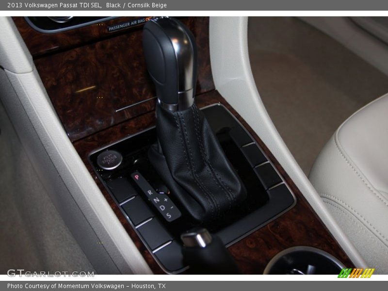 Black / Cornsilk Beige 2013 Volkswagen Passat TDI SEL