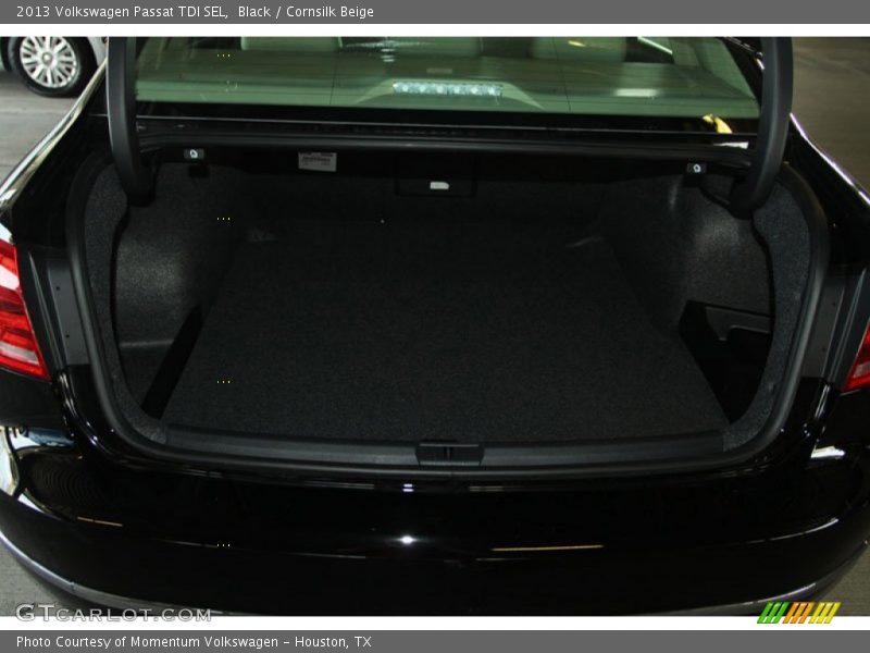 Black / Cornsilk Beige 2013 Volkswagen Passat TDI SEL