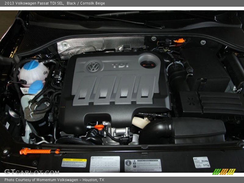 Black / Cornsilk Beige 2013 Volkswagen Passat TDI SEL