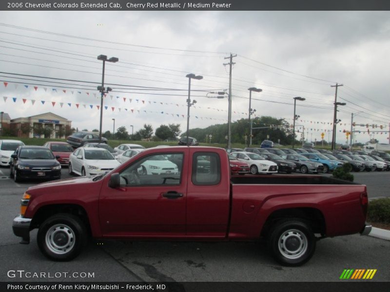 Cherry Red Metallic / Medium Pewter 2006 Chevrolet Colorado Extended Cab