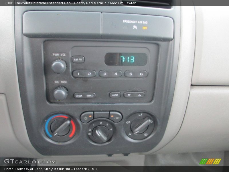 Cherry Red Metallic / Medium Pewter 2006 Chevrolet Colorado Extended Cab