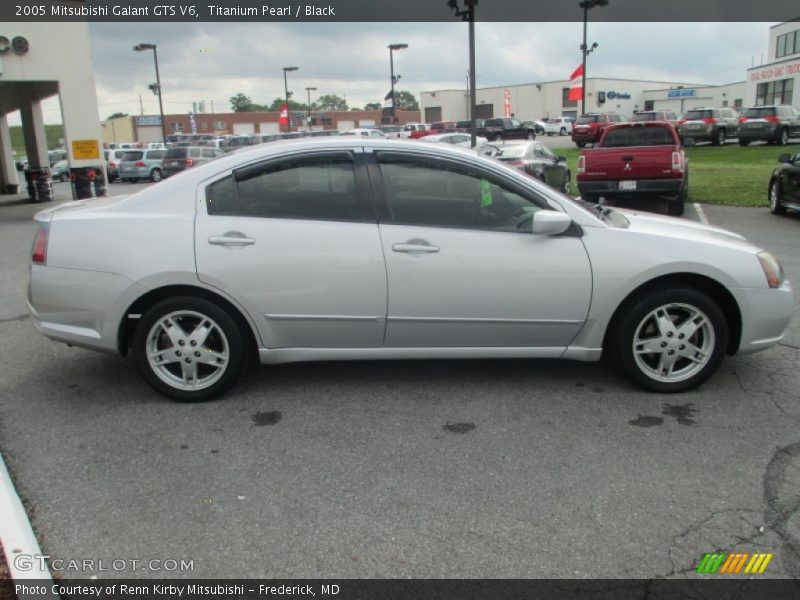 Titanium Pearl / Black 2005 Mitsubishi Galant GTS V6