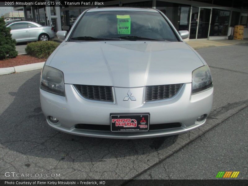 Titanium Pearl / Black 2005 Mitsubishi Galant GTS V6