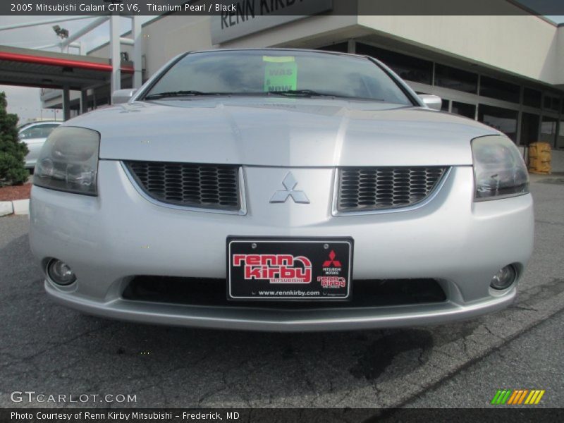 Titanium Pearl / Black 2005 Mitsubishi Galant GTS V6