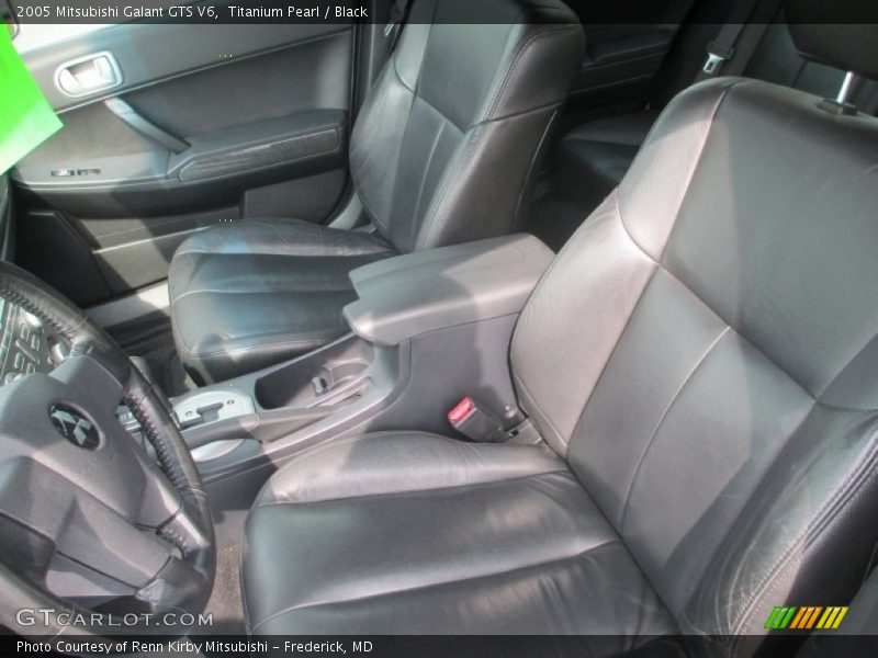 Titanium Pearl / Black 2005 Mitsubishi Galant GTS V6