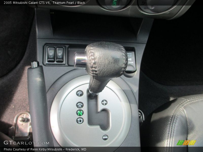Titanium Pearl / Black 2005 Mitsubishi Galant GTS V6