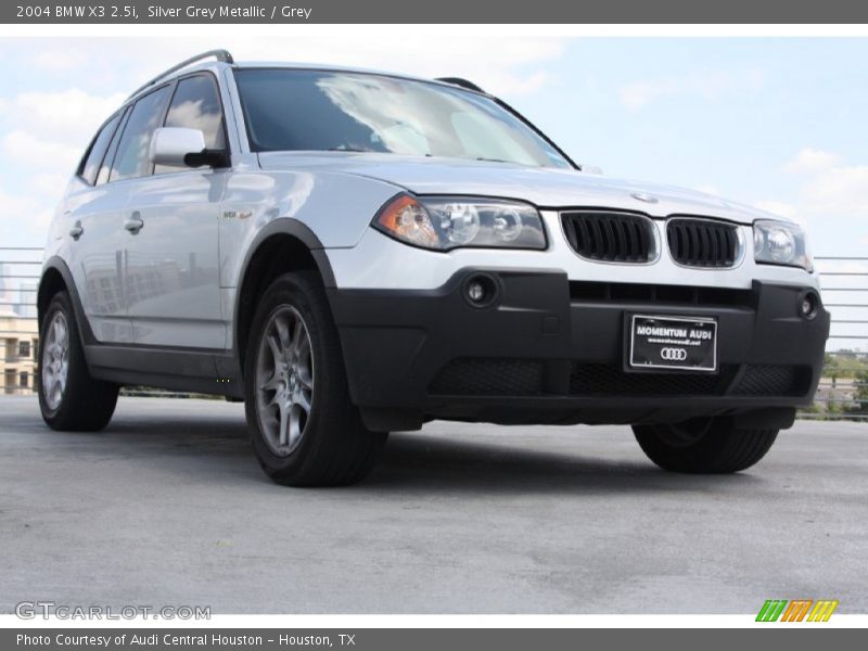 Silver Grey Metallic / Grey 2004 BMW X3 2.5i