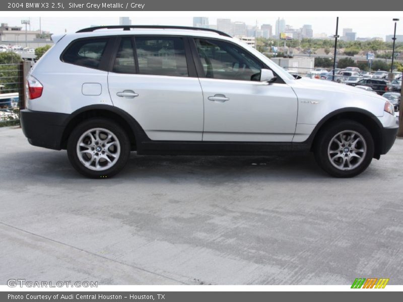 Silver Grey Metallic / Grey 2004 BMW X3 2.5i