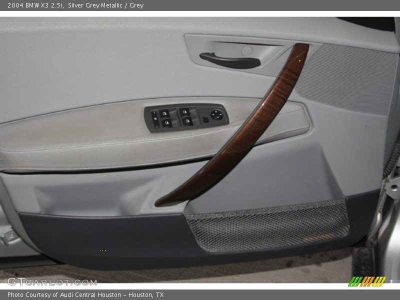 Silver Grey Metallic / Grey 2004 BMW X3 2.5i