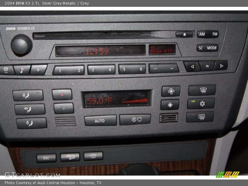 Silver Grey Metallic / Grey 2004 BMW X3 2.5i