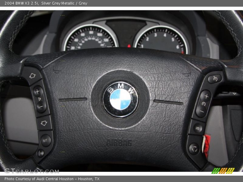 Silver Grey Metallic / Grey 2004 BMW X3 2.5i