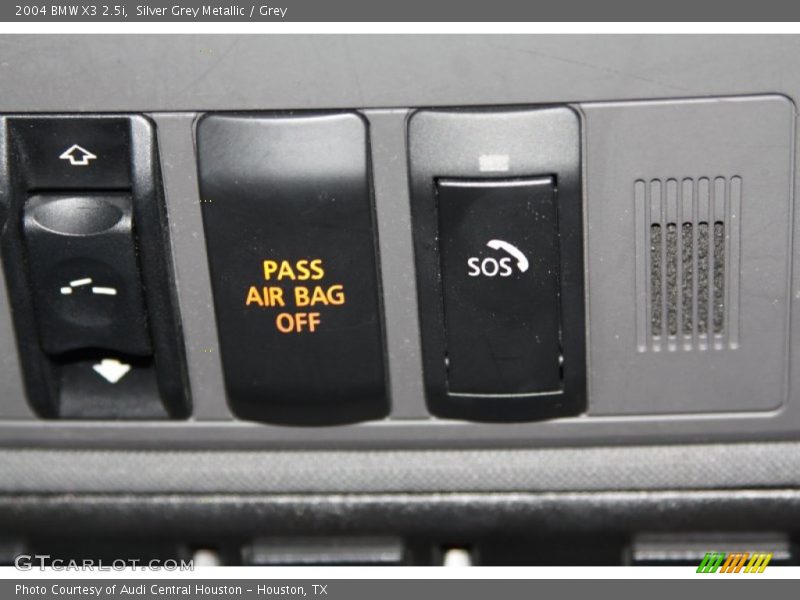 Silver Grey Metallic / Grey 2004 BMW X3 2.5i