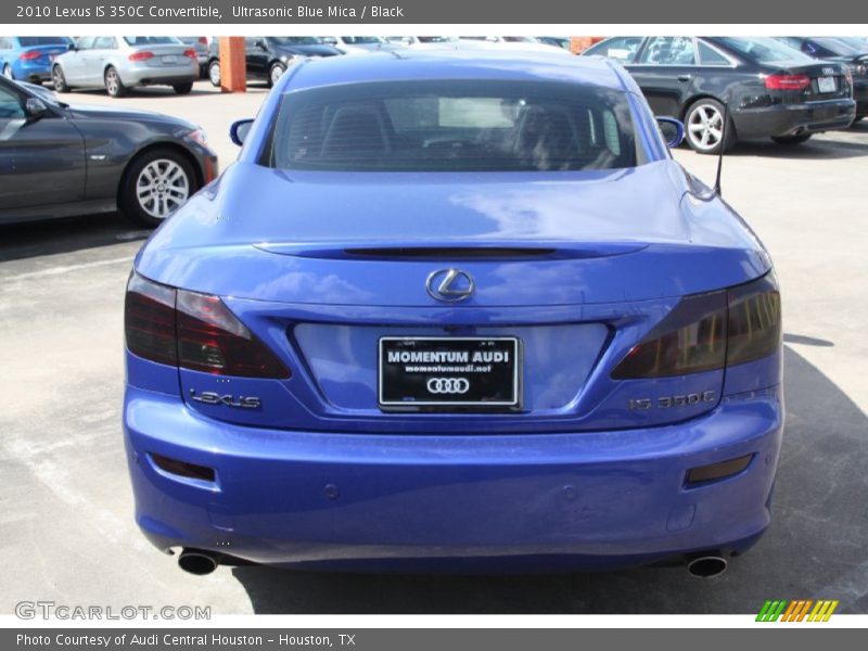 Ultrasonic Blue Mica / Black 2010 Lexus IS 350C Convertible