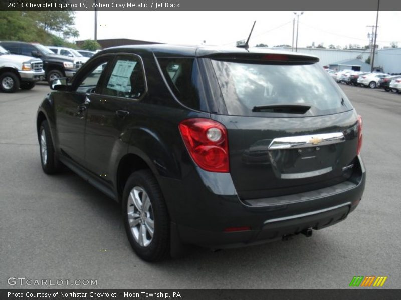 Ashen Gray Metallic / Jet Black 2013 Chevrolet Equinox LS